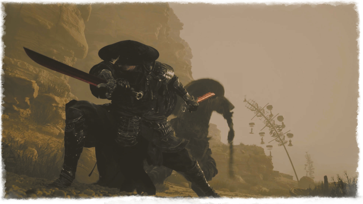 Screenshot: combat desert